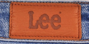 LEE spodnie HIGH straight blue CAROL _ W36 L30