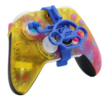 Mini kierownica nakładka pada SERIES X S Forza Niebieska