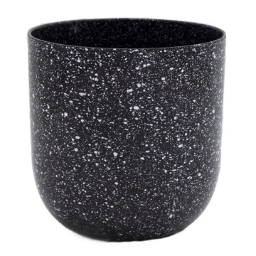 Osłonka plastikowa Ø9cm GALAXY doniczka czarna