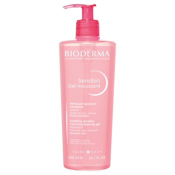 BIODERMA SENSIBIO Gel moussant żel, 500ml