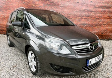 Opel Zafira B 1.8 ECOTEC 140KM 2009 Opel Zafira Automat 7-osobowy Hak Klima Gwarancja w cenie Warszawa VKXR, zdjęcie 1