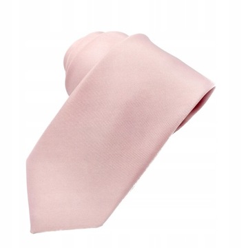ПОРОШКО-РОЗОВЫЙ, БЕЗ-РОЗОВЫЙ, ОДНОРОДНЫЙ ГАЛСТУК