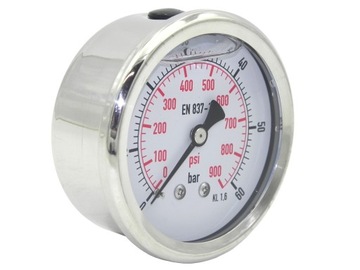 MANOMETR HYDRAULICZNY ZEGAR 63mm 0-40 Bar 1/4