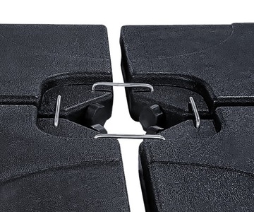 ПОДСТАВКА ДЛЯ САДОВЫХ ЗОНТОВ 4 ЭЛЕМЕНТА 50х50 60-80кг