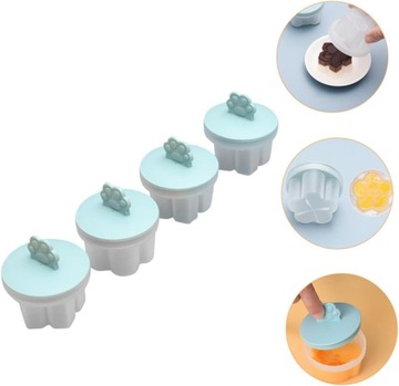 4 шт., форма для яиц на пару, милая микро-форма для яиц, 4 шт.