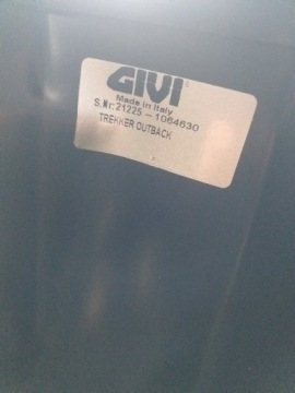 BMW R 1250 GS ADVENTURE 19- ЦЕНТРАЛЬНЫЙ БАГАЖНИК 58L OBKN58A БАГАЖНИК GIVI