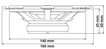 HERTZ GŁOŚNIKI SAMOCHODOWE SYSTEM 165MM DO CITROEN JUMPER PEUGEOT BOXER