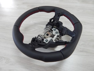 Руль Ford Mondeo Mk5 S-Max II Galaxy, новая кожа, спорт, красная нить