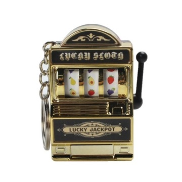 Brelok Mini Automat do Gry Lucky Jackpot - Prezent Unisex