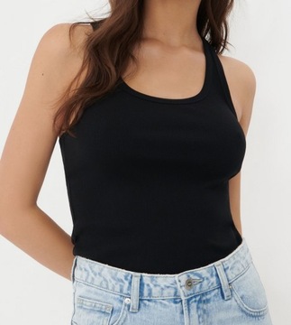 3x ТОП БЛУЗКА, приталенная, в рубчик BOXER, L