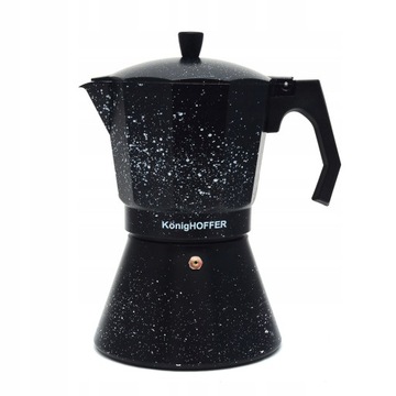 KAWIARKA ZAPARZACZ DO KAWY CZARNY GRANIT 300ML
