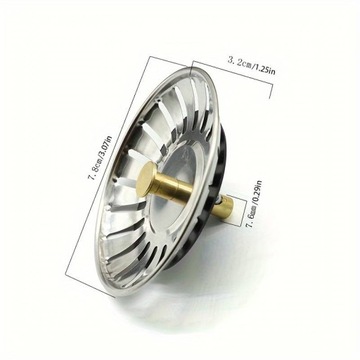 ФИЛЬТР, СЛИВНАЯ ПРОБКА ДЛЯ РАКОВИНЫ, КОРЗИНА, ПРОБКА ДЛЯ РАКОВИНЫ