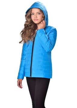 Стеганая осенняя куртка для девочки 152