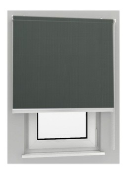 Roleta Ścienna mini Ciemno Szara 147x150