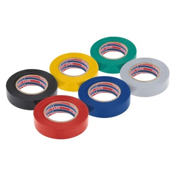 Изолента ПВХ цветная 20м 6шт=120м
