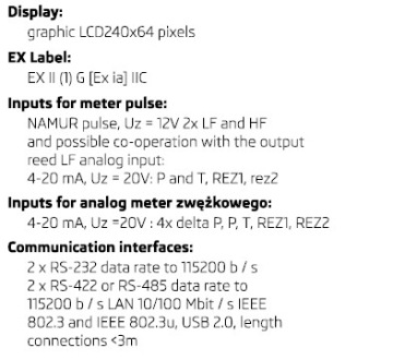 Преобразователь объема газа GLOROS XLE