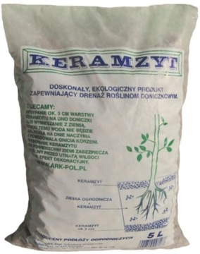 Keramzyt 5l. 10-20 mm
