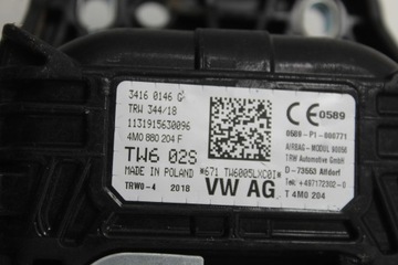 AUDI Q7 4M DESKA KONSOLA PODUSZKI AIRBAG