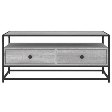 SZAFKA POD TV SZARY DĄB SONOMA 100X35X45CM