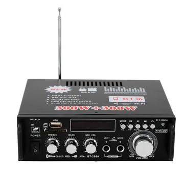 УСИЛИТЕЛЬ СТЕРЕО BLUETOOTH УСИЛИТЕЛЬ USB FM