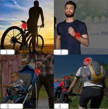 CREE 1200 LED ВЕЛОСИПЕДНЫЙ ФОНАРЬ ВЕЛОСИПЕД + КРОНШТЕЙН + ТОРМОЗНОЙ ФОНАРЬ ЗАДНИЙ