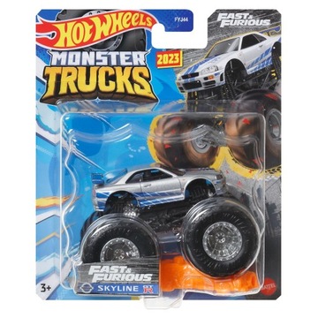 Samochód Hot Wheels Monster Trucks Fast& Furious Szybcy i wściekli Skyline