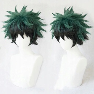 PERUKA WIG ANIME BNHA MIDORIYA IZUKU DEKU COSPLAY-
