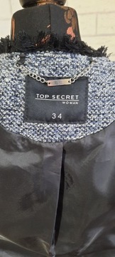 Kostium zestaw spódnica żakiet Top Secret 34 36