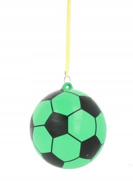 V2 ЦВЕТНОЙ ШАР НА ПРУЖИННОЙ НИТЕ, РЕЗИНОВАЯ ИГРА