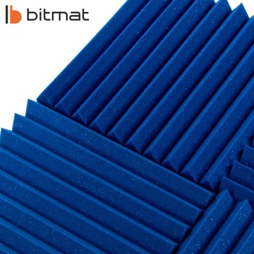 Акустическая пена КЛИН, синий Коврик АКУСТИЧЕСКИЙ для гостиной, панель