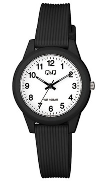 Wodoodporny zegarek damski czarny Q&Q WR100