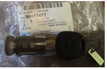 CHEVROLET EVANDA BUBÍNEK ZÁMKU DVEŘE PŘEDNÍ LEVÝ OE 96411417