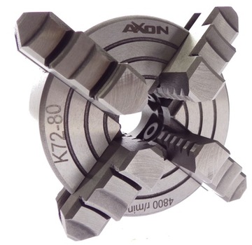 ЧЕТЫРЕХКУЛАЧКОВЫЙ НЕЗАВИСИМЫЙ 4-КУЛАКОВЫЙ ТОКАРНЫЙ ПАТРОНО 80 мм