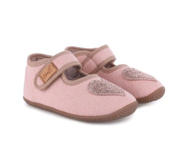 NOWOŚĆ EMEL EK4000-13 PANTOFLE KAPCIE PAPCIE BALERINKI BAREFOOT r.24