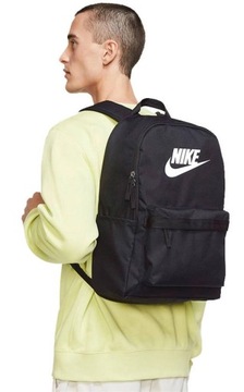 Plecak szkolny NIKE Heritage 25L Sportowy Czarny MIEJSKI