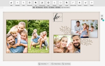 Fotoalbum Dla Taty 20x15 SZTYWNE STRONY A5 Poziomy 10 stron DZIEŃ TATY