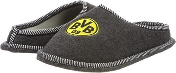 Ciepłe filcowe kapcie 40-41 Borussia Dortmund BVB