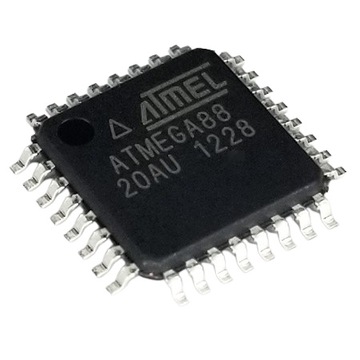 ATMEGA88-20AU - mikrokontroler 8bit, 8kB, 512B, 1kB, 20MHz, TQFP32, Atmel
