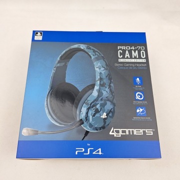 ГАРНИТУРА SONY PRO SLIM С МИКРОФОНОМ MORO MIDNIGHT EDITION PS4