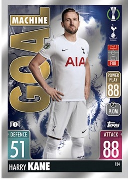 Topps Match Attax 2021/22 Goal Kane 134