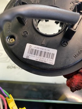 KROUŽEK POD VOLANT ŘÍDÍCÍ MERCEDES W211 A0004640518