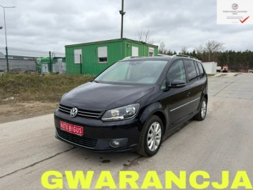 Volkswagen Touran II 2.0 TDI 140KM 2015 Volkswagen Touran Highline 7 osobowy navi