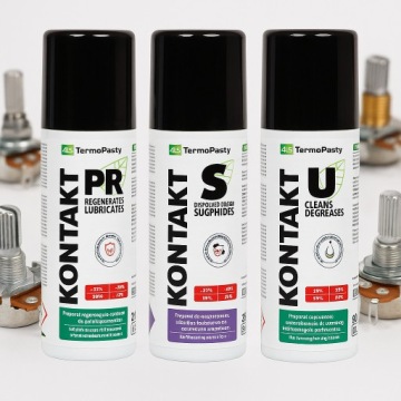 ZESTAW do CZYSZCZENIA POTENCJOMETRÓW 3x60ml