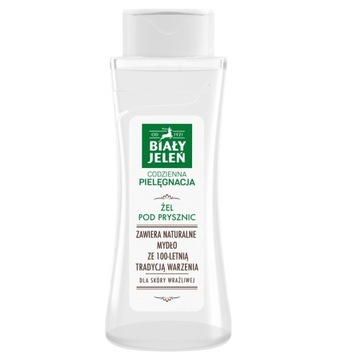 BIAŁY JELEŃ żel pod prysznic NATURALNY 250ml