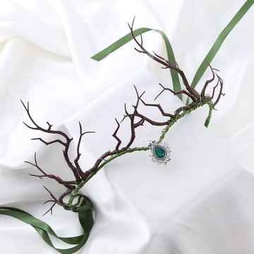 ЛЕНТЫ ДЛЯ ВОЛОС ГИРЛАНД ЭЛЬФОВАЯ КОРОНА