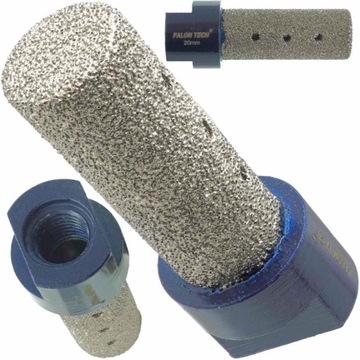 FREZ DIAMENTOWY 20mm PILNIK OTWORNICA SZLIFOWANIA
