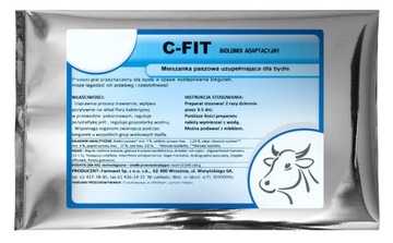 C-FIT 1kg FARMVET stop biegunkom dla cieląt krów