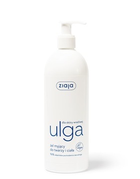 Ziaja Ulga Kremowy żel myjący do ciała i twarzy 400 ml