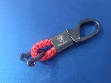 Брелок Alfa Romeo КРАСНЫЕ кольца