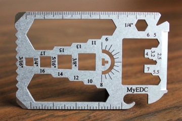 MyEDC POLSKA Karta Survival Przeżycia Multitool